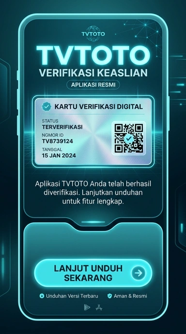 Tampilan kanal resmi tvtoto